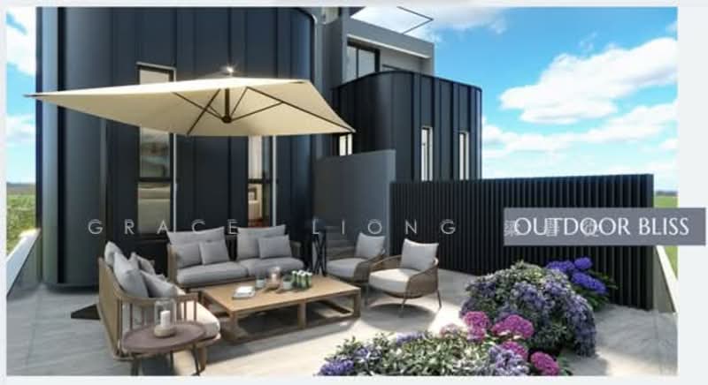 🎉Open House - 6 Cars Brand New Semi-D near Serangoon Gardens 🎉, Chepstow Close, Chiap Guan Avenue, Dix Road, Glasgow Road, Jalan Hwi Yoh, Leith Park, Leith Road, Phillips Avenue, Plantation Avenue, Rosyth Avenue, Yio Chu Kang Road, Chomp Chomp Food Centre, Tavistock Avenue, Worthing Road, Sandown Place, Maju Aven, 6 Bedrooms, 9,400 sqft, Semi-Detached House For Sale, by Grace  LIONG 梁礜從, 500107236 - Exterior - PropertyGuru.com.sg