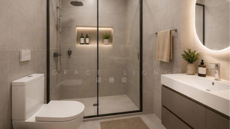 Tai Keng Gardens, Tai Keng Gardens, Hougang / Punggol / Sengkang, 6 Bedrooms, 5,000 sqft, Terraced House For Sale, by Grace LIONG 梁礜從, 500107236 - Bathroom - PropertyGuru.com.sg