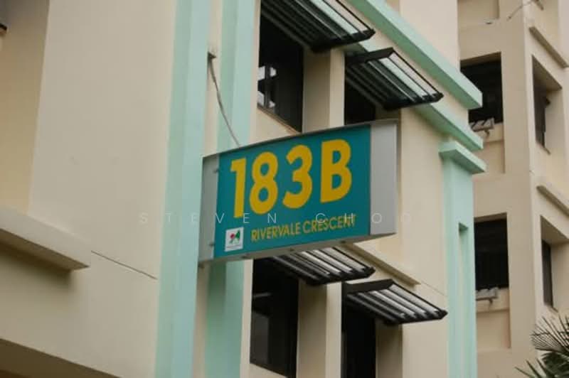 183B Rivervale Crescent, 183B Rivervale Crescent, Room Rental, 120 sqft, HDB Flat For Rent, by Steven Choo, 500107252 - Exterior - PropertyGuru.com.sg