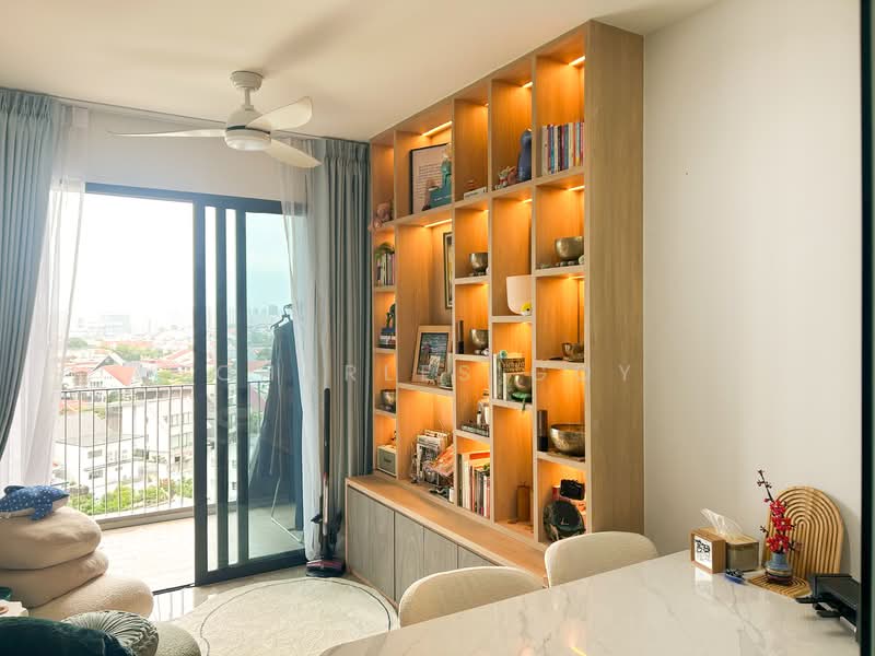 The Garden Residences, 9 Serangoon North View, 2 Bedrooms, 614 sqft, Condominium For Rent, by Charles Goy, 500107267 - Living Room - PropertyGuru.com.sg