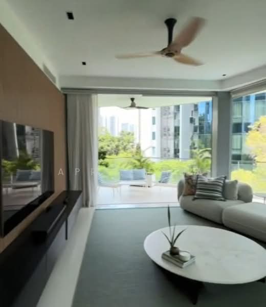 Cliveden at Grange, 100 Grange Road, 4 Bedrooms, 2,842 sqft, Condominium For Rent, by April Chia, 500107272 - Living Room - PropertyGuru.com.sg