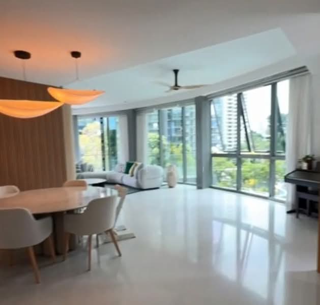 Cliveden at Grange, 100 Grange Road, 4 Bedrooms, 2,842 sqft, Condominium For Rent, by April Chia, 500107272 - Living Room - PropertyGuru.com.sg