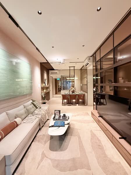 Vela Bay, Bayshore Road, 1 Bedroom, 484 sqft, Condominium For Sale, by Esther Zou, 500107278 - Living Room - PropertyGuru.com.sg