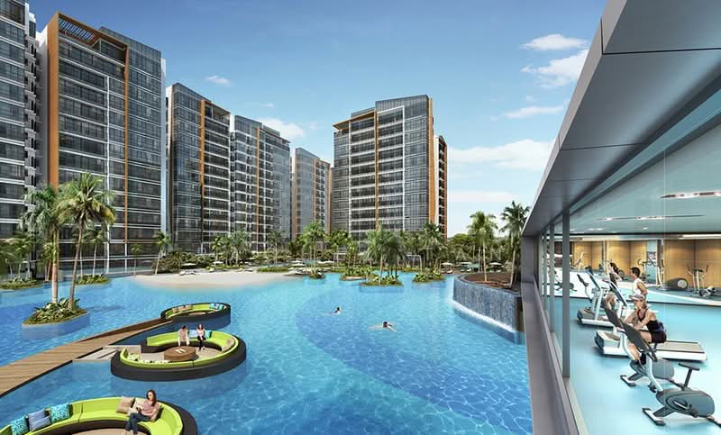 Coco Palms, 21 Pasir Ris Grove, 1 Bedroom, 463 sqft, Condominium For Rent, by Rachel Tan, 500107316 - Exterior - PropertyGuru.com.sg