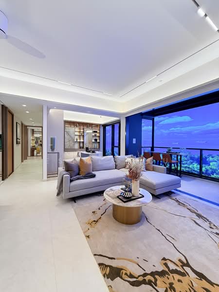 Vela Bay, Bayshore Road, 5 Bedrooms, 1,582 sqft, Condominium For Sale, by Esther Zou, 500107360 - Living Room - PropertyGuru.com.sg