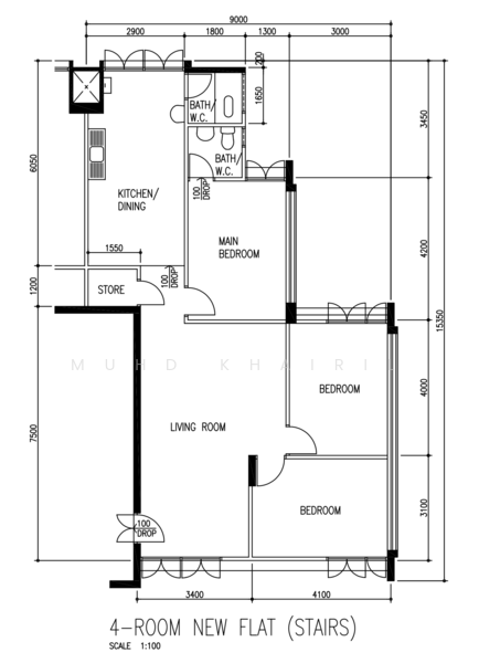 122 Paya Lebar Way, 122 Paya Lebar Way, 3 Bedrooms, 980 sqft, HDB Flat For Sale, by Muhd Khairil, 500107387 - PropertyGuru.com.sg