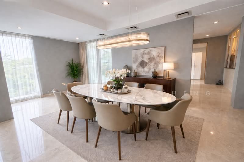 Caribbean at Keppel Bay, 46 Keppel Bay Drive, 4 Bedrooms, 6,135 sqft, Condominium For Sale, by Alvin Lim Yi Cheng, 500107407 - Dining Room Design - PropertyGuru.com.sg