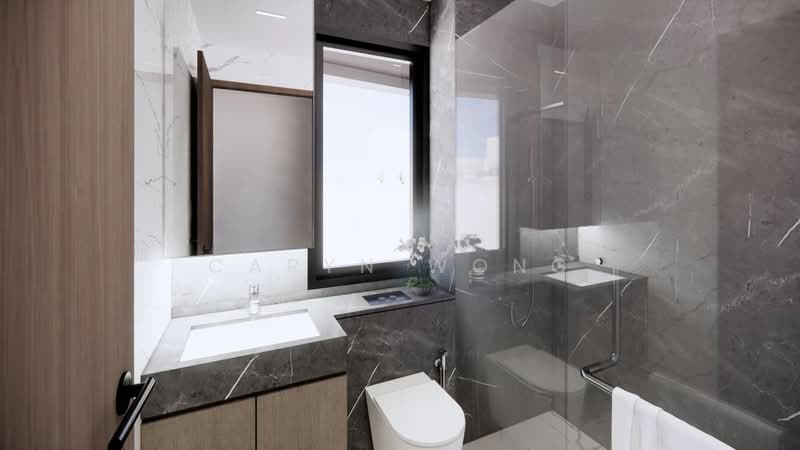 ❤️GIANT⚡️Brand New Corner Terrace at Kovan Road w Pool & Jacuzzi, Kovan Road, 7 Bedrooms, 8,800 sqft, Corner Terrace For Sale, by Caryn Wong, 500107415 - Bathroom - PropertyGuru.com.sg