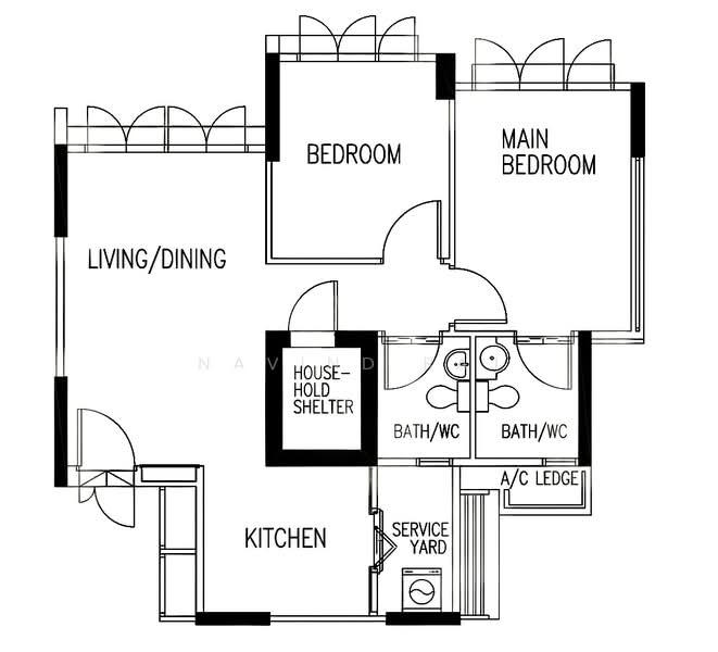 886B Woodlands Drive 50, 886B Woodlands Drive 50, 2 Bedrooms, 721 sqft, HDB Flat For Sale, by Navind Raj, 500107436 - PropertyGuru.com.sg