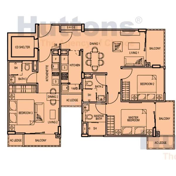 Meridian 38, 38 Lorong M Telok Kurau, 3 Bedrooms, 1,152 sqft, Apartment For Sale, by Ivy Weng 翁剑英, 500107453 - PropertyGuru.com.sg