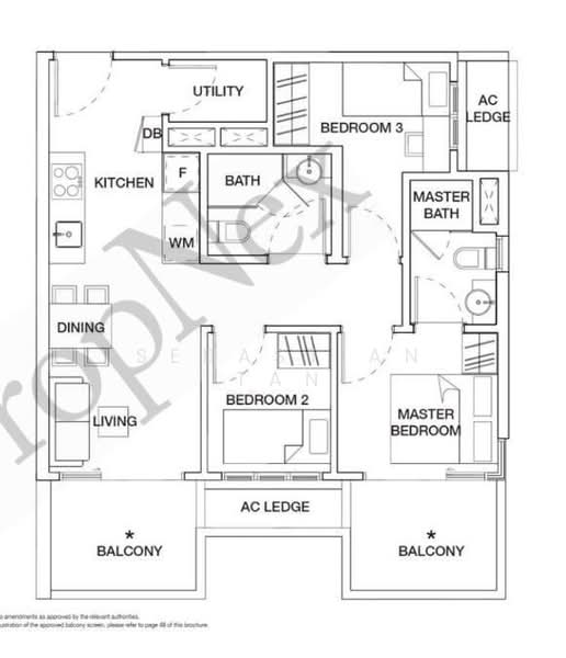 Flora View, 3 Ang Mo Kio Street 66, 3 Bedrooms, 721 sqft, Apartment For Sale, by Sebastian Tan, 500107509 - PropertyGuru.com.sg