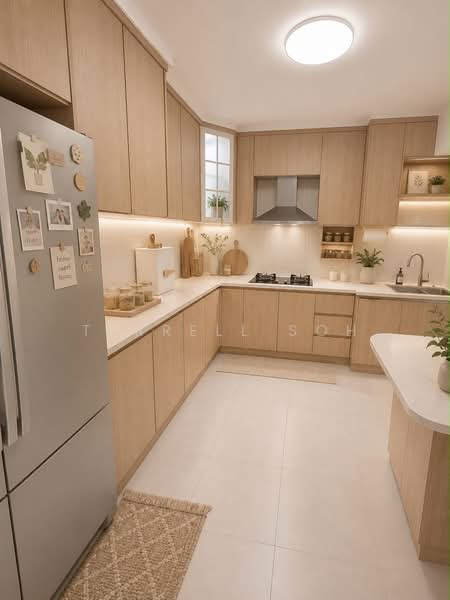 754 Woodlands Circle, 754 Woodlands Circle, 3 Bedrooms, 1,313 sqft, HDB Flat For Sale, by Terrell Soh, 500107526 - Kitchen - PropertyGuru.com.sg