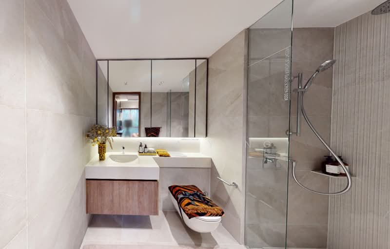 Terra Hill, 18 Yew Siang Road, 2 Bedrooms, 807 sqft, Condominium For Sale, by Linda Yang, 500107549 - Bathroom - PropertyGuru.com.sg
