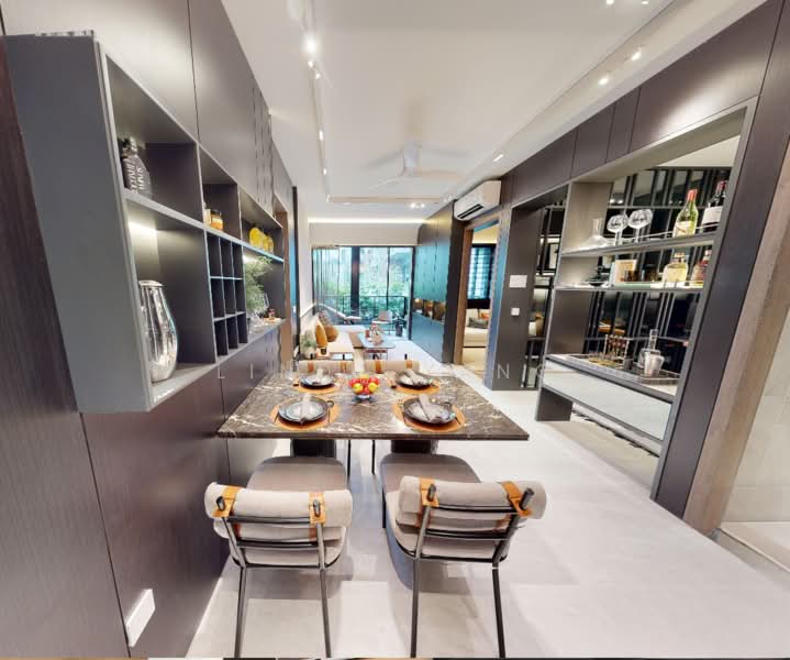 Terra Hill, 18 Yew Siang Road, 2 Bedrooms, 807 sqft, Condominium For Sale, by Linda Yang, 500107549 - Dining Room - PropertyGuru.com.sg