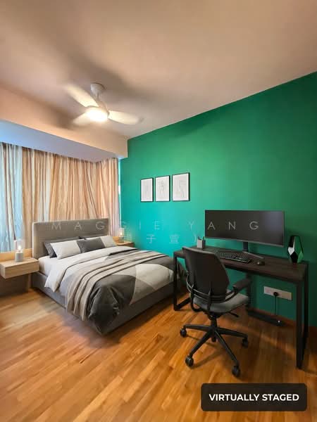 Sanctuary Green, 181 Tanjong Rhu Road, 3 Bedrooms, 1,356 sqft, Condominium For Sale, by Maggie Yang (楊子萱）, 500107623 - Bedroom - PropertyGuru.com.sg