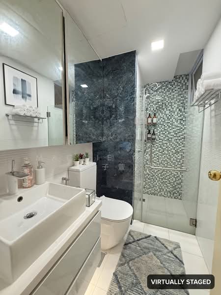Sanctuary Green, 181 Tanjong Rhu Road, 3 Bedrooms, 1,356 sqft, Condominium For Sale, by Maggie Yang (楊子萱）, 500107623 - Bathroom - PropertyGuru.com.sg