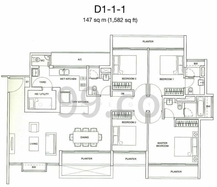 Botannia, 27 West Coast Park, Room Rental, 220 sqft, Condominium For Rent, by Joanna Peng Yuan, 500107635 - PropertyGuru.com.sg