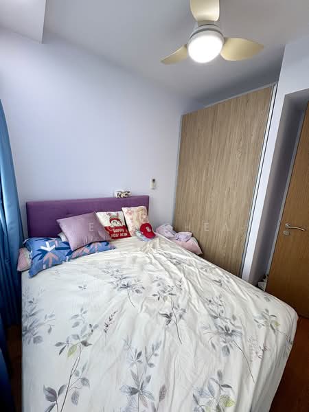 Kingsford Waterbay, 66 Upper Serangoon View, 1 Bedroom, 474 sqft, Condominium For Rent, by Leon Chea, 500107639 - Bedroom - PropertyGuru.com.sg