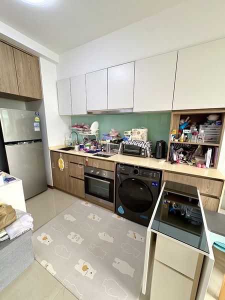 Kingsford Waterbay, 66 Upper Serangoon View, 1 Bedroom, 474 sqft, Condominium For Rent, by Leon Chea, 500107639 - Kitchen - PropertyGuru.com.sg