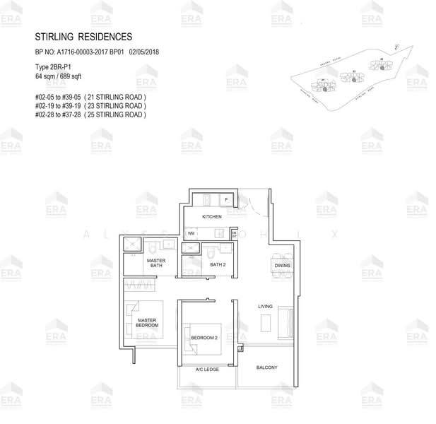 Stirling Residences, 23 Stirling Road, 2 Bedrooms, 689 sqft, Condominium For Rent, by Alyssa Koh L X, 500107641 - PropertyGuru.com.sg