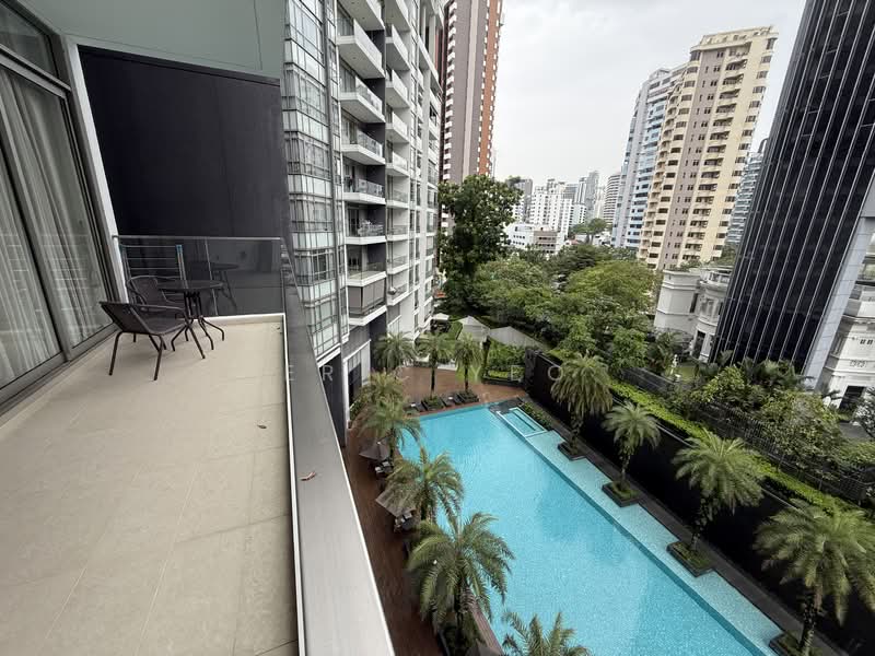 The Laurels @ Cairnhill Road, 38 Cairnhill Road, 2 Bedrooms, 883 sqft, Condominium For Sale, by Eric Yeo, 500107660 - Balcony - PropertyGuru.com.sg