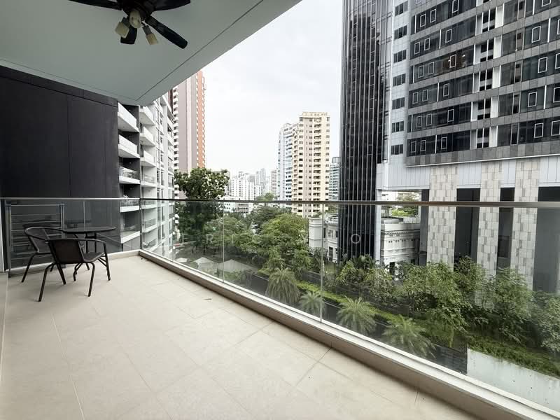 The Laurels @ Cairnhill Road, 38 Cairnhill Road, 2 Bedrooms, 883 sqft, Condominium For Sale, by Eric Yeo, 500107660 - Balcony - PropertyGuru.com.sg