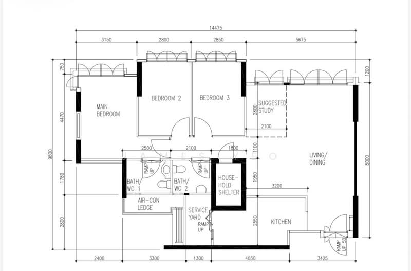664B Punggol Drive, 664B Punggol Drive, 3 Bedrooms, 1,184 sqft, HDB Flat For Sale, by James Yeo, 500107680 - PropertyGuru.com.sg