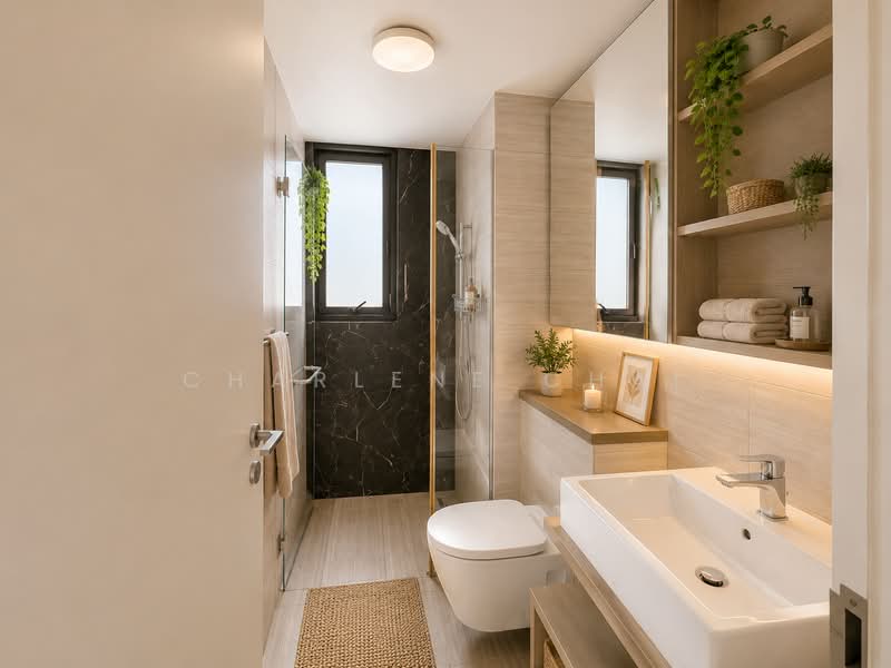 Sky Green, 568 Macpherson Green, 2 Bedrooms, 797 sqft, Condominium For Sale, by Charlene Chai, 500107681 - Bathroom - PropertyGuru.com.sg