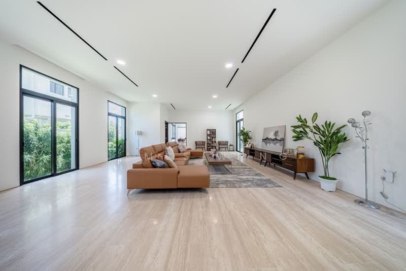 Beautiful Brand New Detached House at Grove Drive, , 5 Bedrooms, 12,110 sqft, Detached House For Sale, by James Wong, 500107691 - Living Room - PropertyGuru.com.sg
