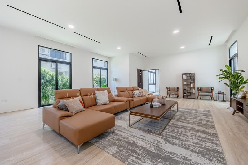 Beautiful Brand New Detached House at Grove Drive, , 5 Bedrooms, 12,110 sqft, Detached House For Sale, by James Wong, 500107691 - Living Room - PropertyGuru.com.sg
