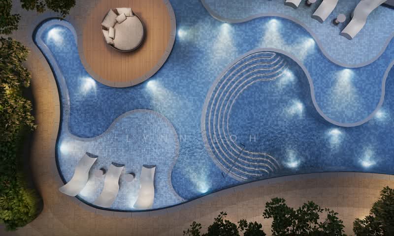 Tengah Garden Residences, Tengah Garden Avenue, 2 Bedrooms, 624 sqft, Condominium For Sale, by Lynn Loh, 500107692 - Pool - PropertyGuru.com.sg