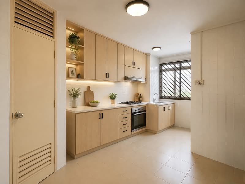 101 Simei Street 1, 101 Simei Street 1, 3 Bedrooms, 1,119 sqft, HDB Flat For Sale, by Lee Heng Wei, 500107717 - Kitchen - PropertyGuru.com.sg