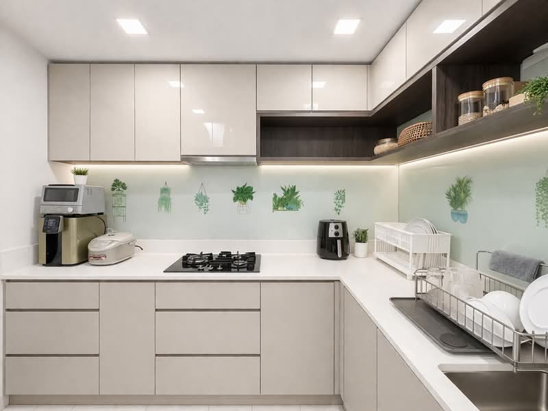 Fourth Avenue Residences, 2 Fourth Avenue, 4 Bedrooms, 1,486 sqft, Condominium For Rent, by Regan Lim 林鉦桀, 500107826 - Kitchen - PropertyGuru.com.sg