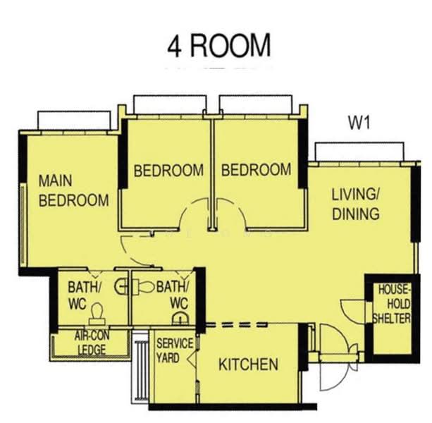 422B Northshore Dr, 422B Northshore Dr, 3 Bedrooms, 1,001 sqft, HDB Flat For Sale, by Joe Ong, 500107887 - PropertyGuru.com.sg