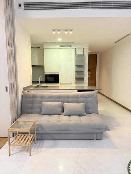 Marina One Residences, 21 Marina Way, 1 Bedroom, 721 sqft, Condominium For Sale, by King Kong, 500107895 - Living Room - PropertyGuru.com.sg