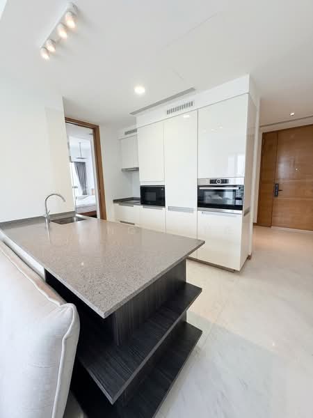 Marina One Residences, 21 Marina Way, 1 Bedroom, 721 sqft, Condominium For Sale, by King Kong, 500107895 - Kitchen - PropertyGuru.com.sg