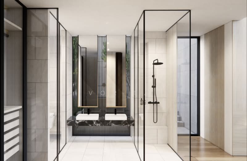 Aura, 18 Robin Close, 5 Bedrooms, 8,526 sqft, Semi-Detached House For Sale, by Ivor Tan, 500107930 - Bathroom - PropertyGuru.com.sg