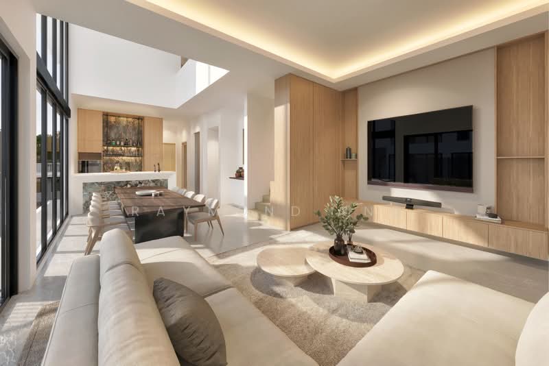 C.H.E.A.P brand new semi detached for sale call to view now, , 9 Bedrooms, 8,562 sqft, Semi-Detached House For Sale, by Raymond Ang, 500107972 - Living Room - PropertyGuru.com.sg