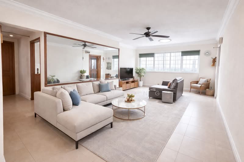 3D Render Living Room