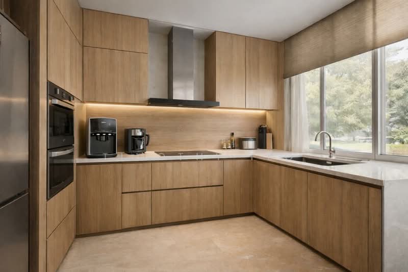 Cabana, 145A Sunrise Terrace, 4 Bedrooms, 3,000 sqft, Cluster House For Sale, by Timothy Teo, 500108027 - Kitchen - PropertyGuru.com.sg