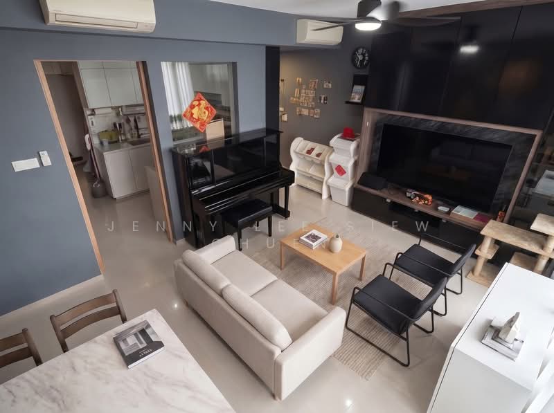 The Vales, 85 Anchorvale Crescent, 4 Bedrooms, 1,668 sqft, Condominium For Sale, by Jenny Lee Siew Chuen, 500108031 - Living Room - PropertyGuru.com.sg