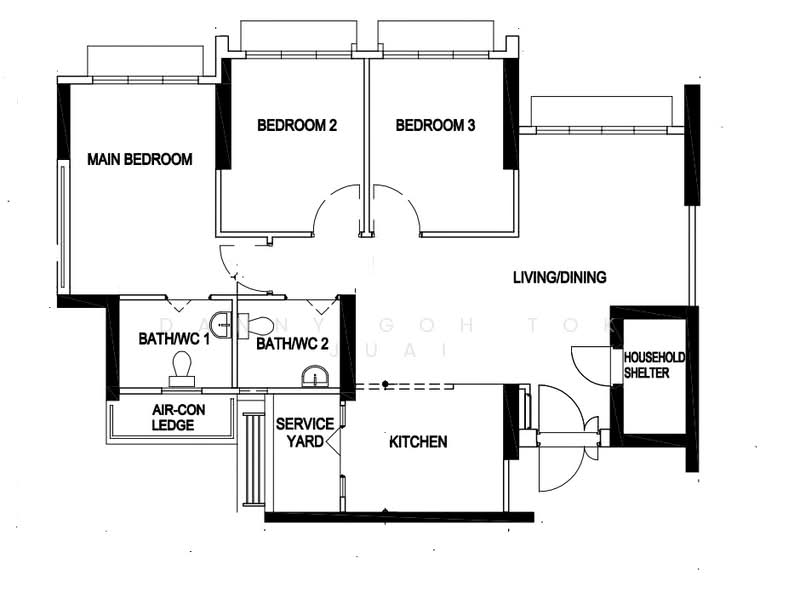 422B Northshore Dr, 422B Northshore Dr, 3 Bedrooms, 1,033 sqft, HDB Flat For Sale, by Danny Goh Tok Juai, 500108041 - PropertyGuru.com.sg