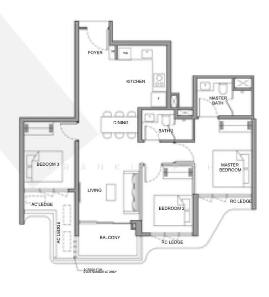 Vela Bay, Bayshore Road, 3 Bedrooms, 883 sqft, Condominium For Sale, by Frankie Poh, 500108049 - PropertyGuru.com.sg