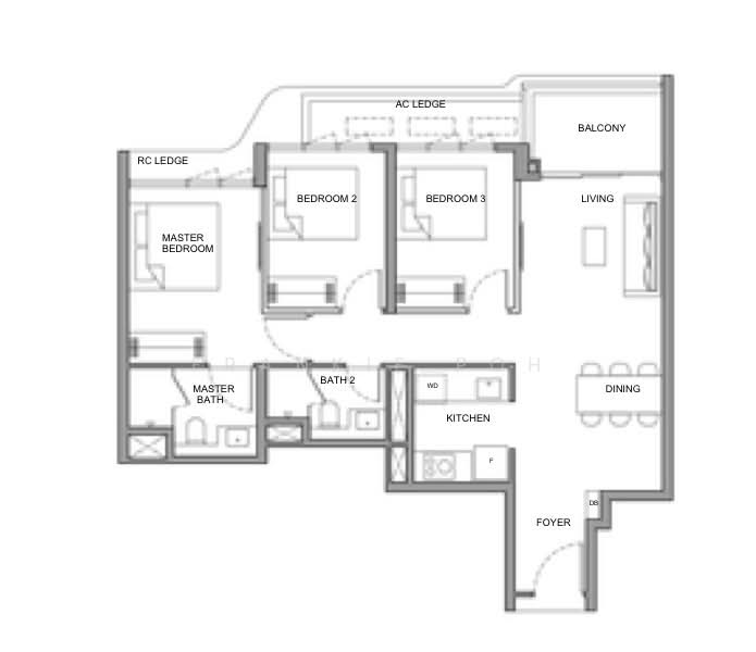 Vela Bay, Bayshore Road, 3 Bedrooms, 883 sqft, Condominium For Sale, by Frankie Poh, 500108049 - PropertyGuru.com.sg