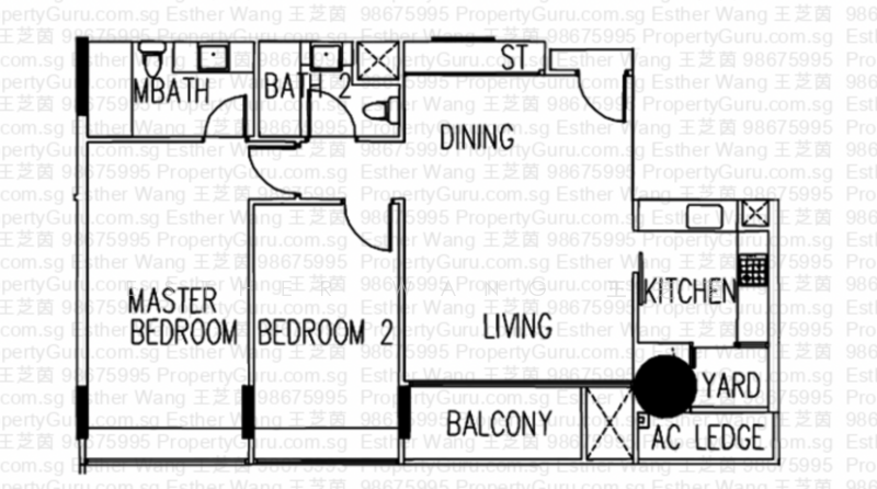 The Interlace, 206 Depot Road, 2 Bedrooms, 1,066 sqft, Condominium For Sale, by Esther Wang 王芝茵, 500108055 - PropertyGuru.com.sg