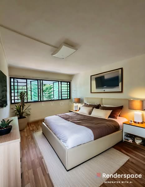 44 Bedok South Road, 44 Bedok South Road, 3 Bedrooms, 904 sqft, HDB Flat For Sale, by Evon Ng, 500108094 - Virtually Staged Bedroom - PropertyGuru.com.sg