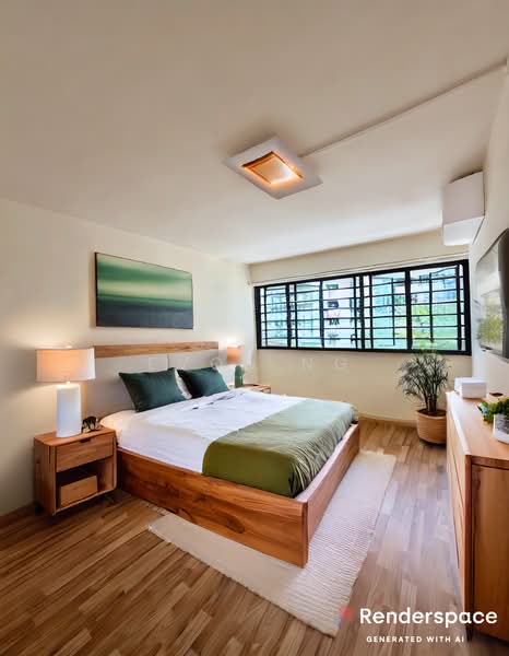 44 Bedok South Road, 44 Bedok South Road, 3 Bedrooms, 904 sqft, HDB Flat For Sale, by Evon Ng, 500108094 - Virtually Staged Bedroom - PropertyGuru.com.sg