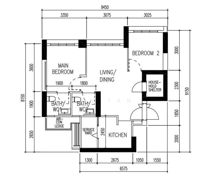 96 Dawson Road, 96 Dawson Road, 2 Bedrooms, 678 sqft, HDB Flat For Sale, by Ken Tan, 500108095 - PropertyGuru.com.sg