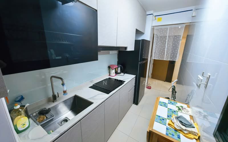 419C Northshore Drive, 419C Northshore Drive, 1 Bedroom, 409 sqft, HDB Flat For Rent, by Eleen Seah, 500108125 - Kitchen - PropertyGuru.com.sg