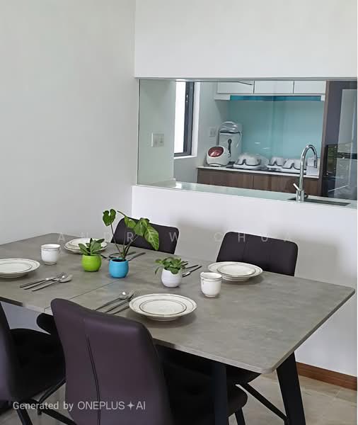 Kingsford Waterbay, 68 Upper Serangoon View, 3 Bedrooms, 883 sqft, Condominium For Rent, by Andrew Chua, 500108129 - Dining Room - PropertyGuru.com.sg